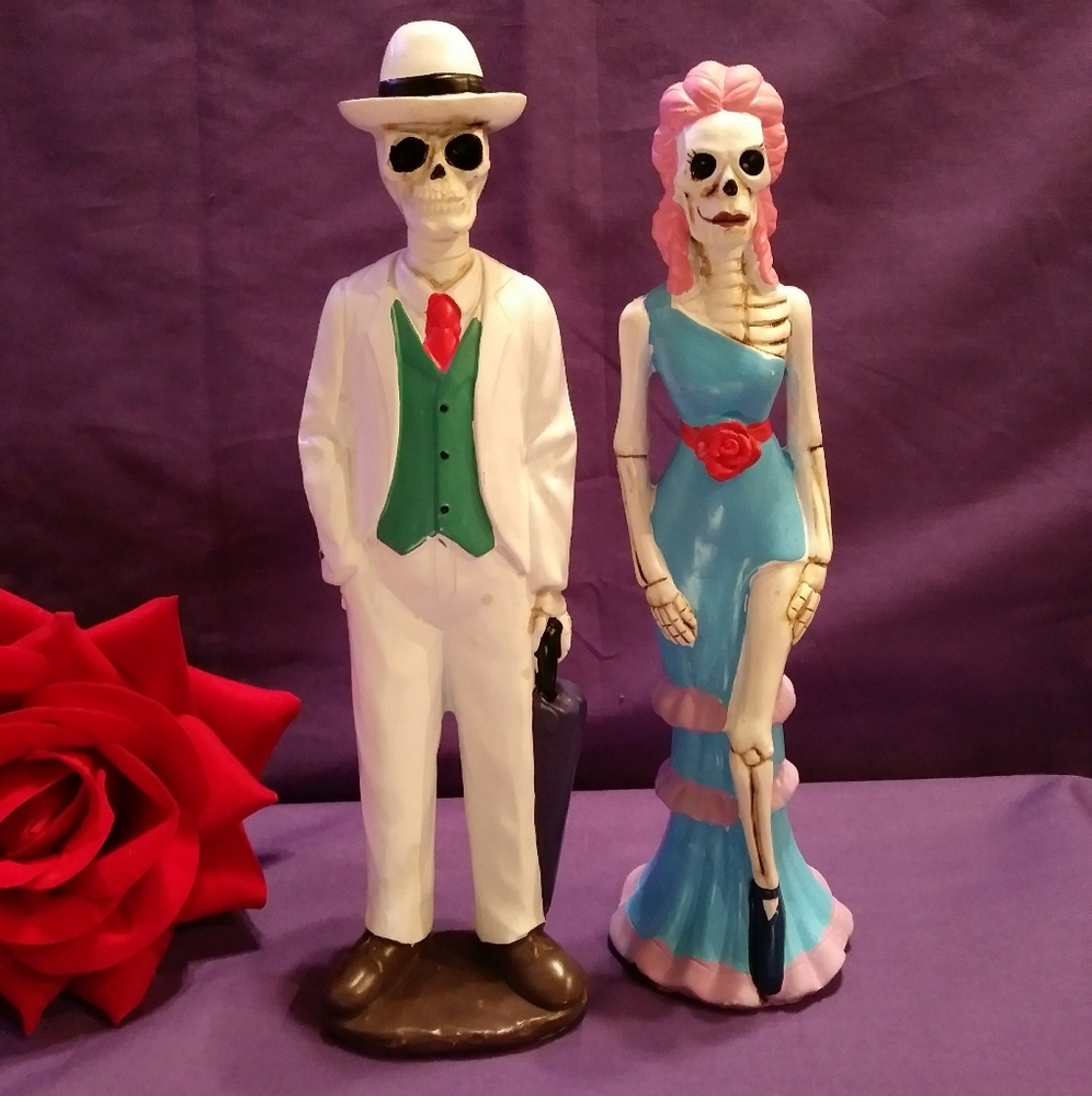 Day of the dead Couple Dia de los muertos